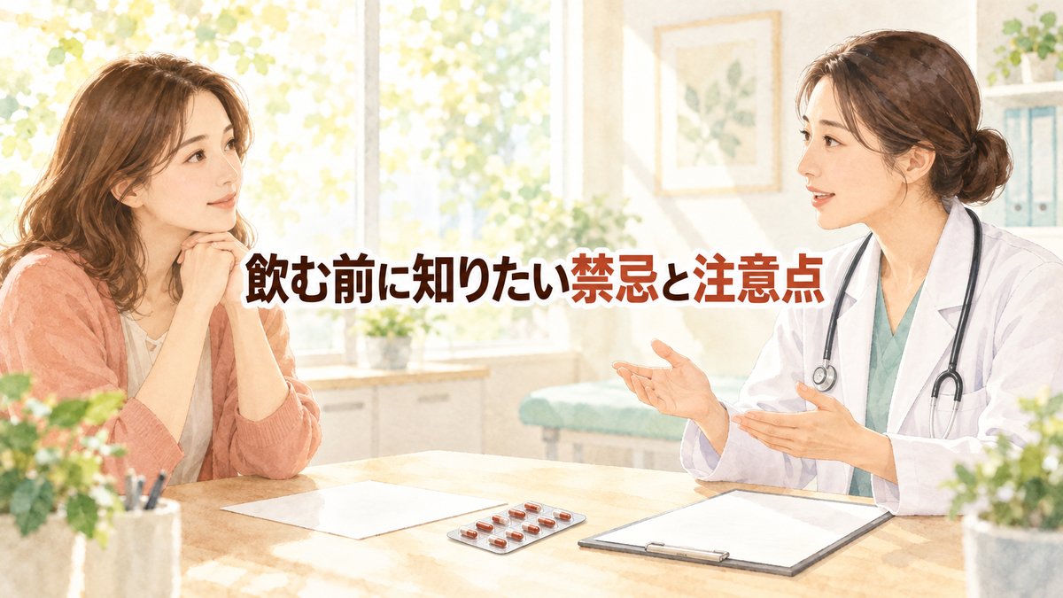 飲む前に知りたい禁忌と注意点