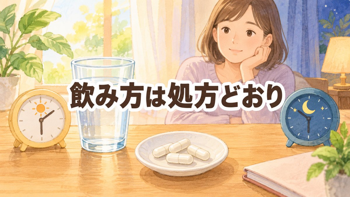 飲み方は処方どおり