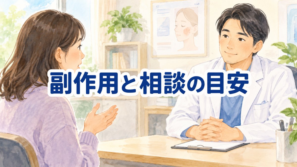 副作用と相談の目安
