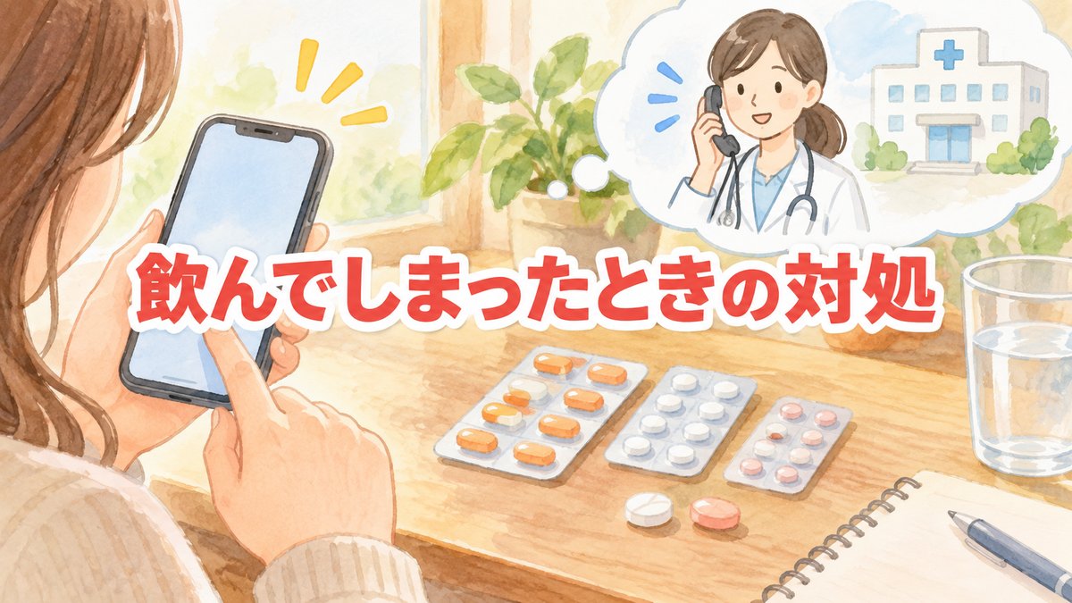 飲んでしまったときの対処