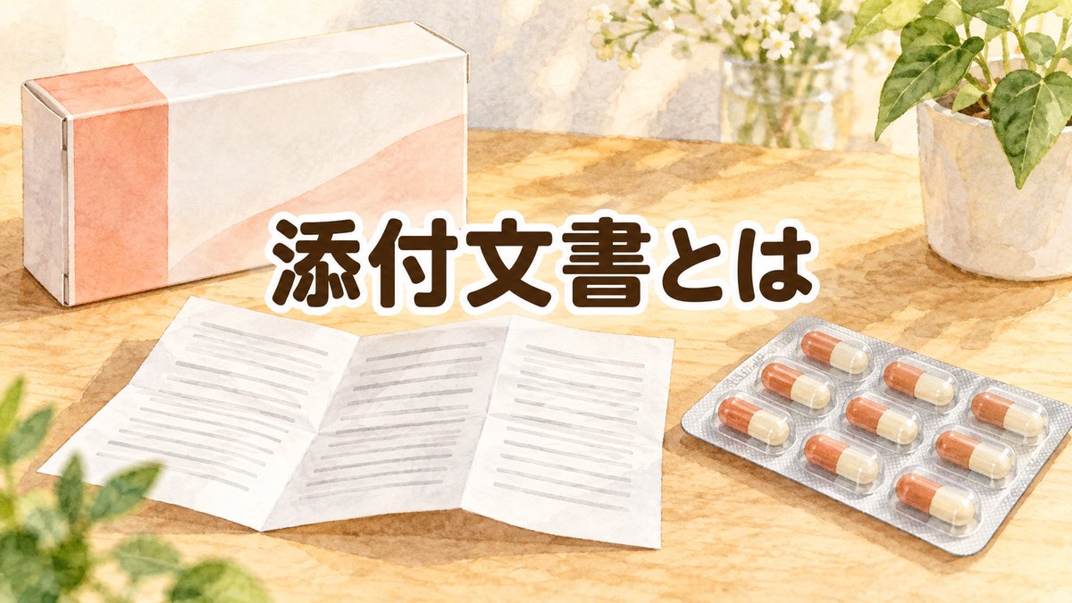 添付文書とは