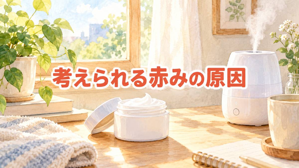 考えられる赤みの原因