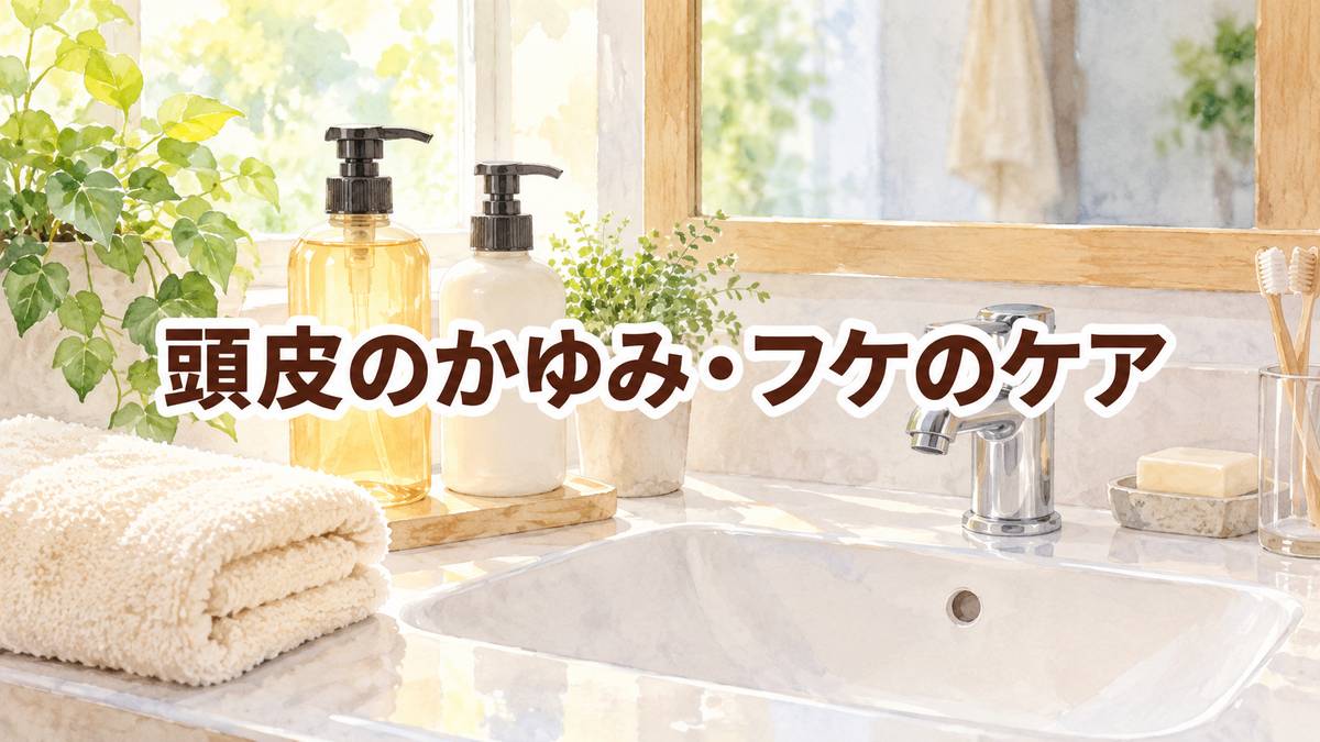 頭皮のかゆみ・フケのケア
