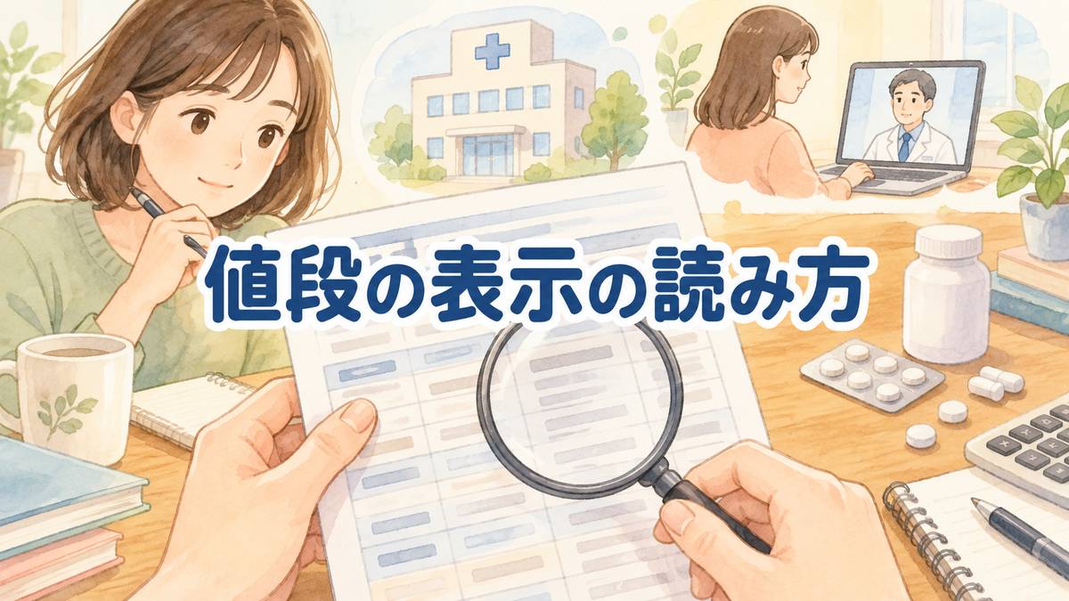 値段の表示の読み方