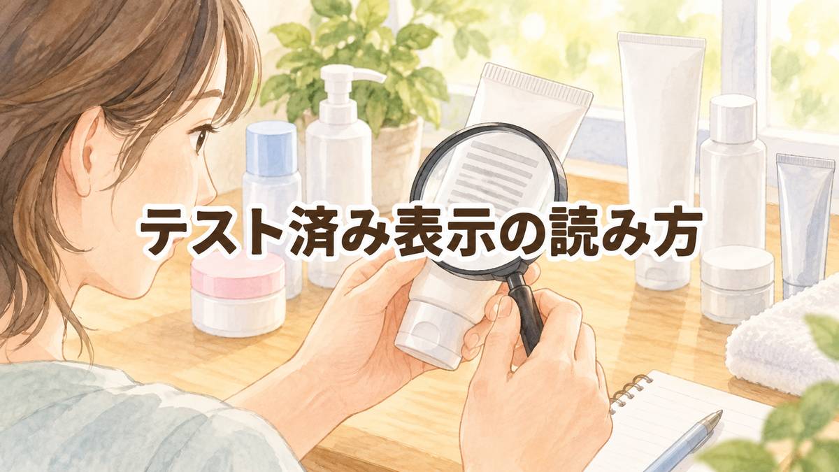 テスト済み表示の読み方